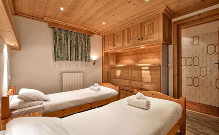 Chalet Andre, Meribel, Twin Bedroom